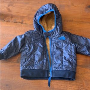 North Face 18 mos reversible jacket